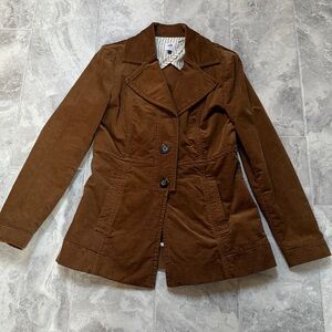 Cabi Brown Corduroy Blazer